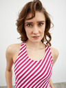 ZOOT.lab Fehér és bor női csíkos páncélos felső ZOOT.lab Joelle