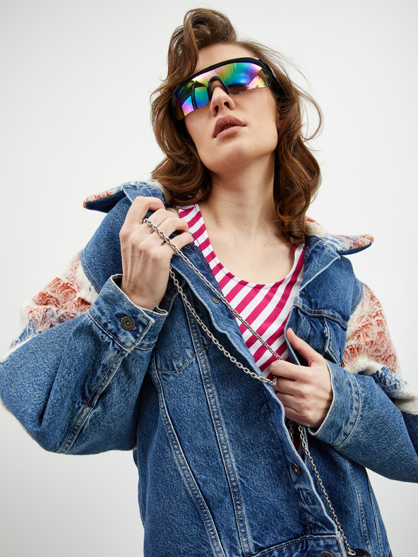 ZOOT.lab Fehér és bor női csíkos páncélos felső ZOOT.lab Joelle