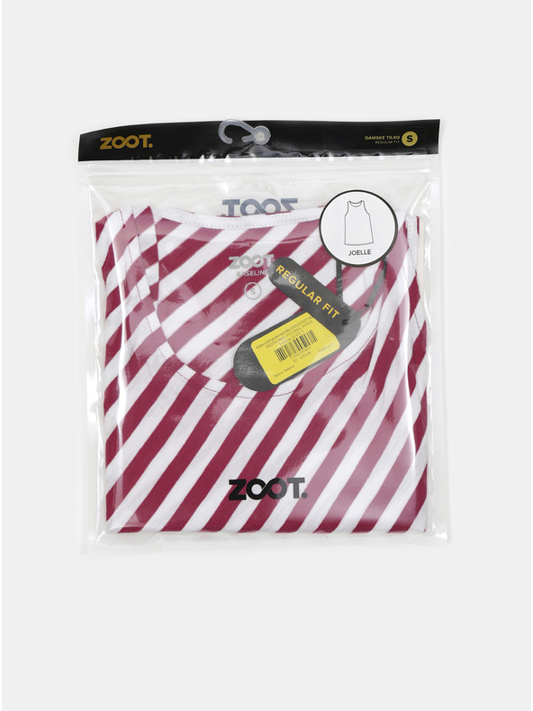 ZOOT.lab Fehér és bor női csíkos páncélos felső ZOOT.lab Joelle