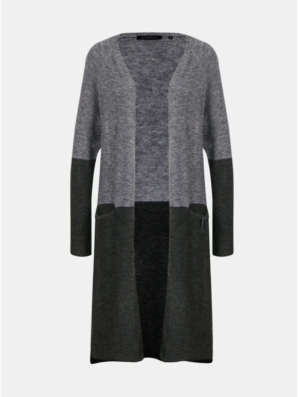 ZOOT.lab Női szürke hosszú kardigán METROOPOLIS by ZOOT.lab Floella