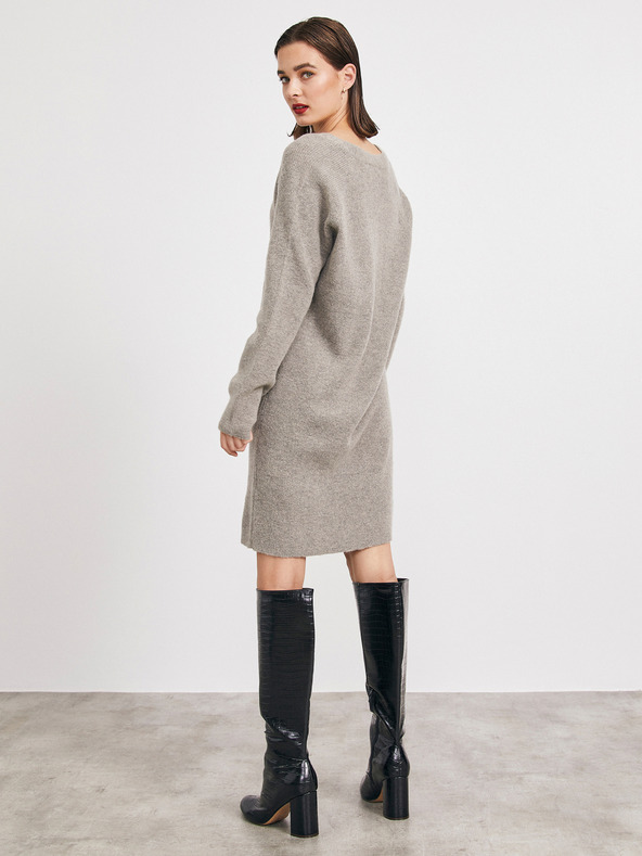 ZOOT.lab Szürke gyapjú keverék pulóver ruha METROOPOLIS by ZOOT.lab Ofilia