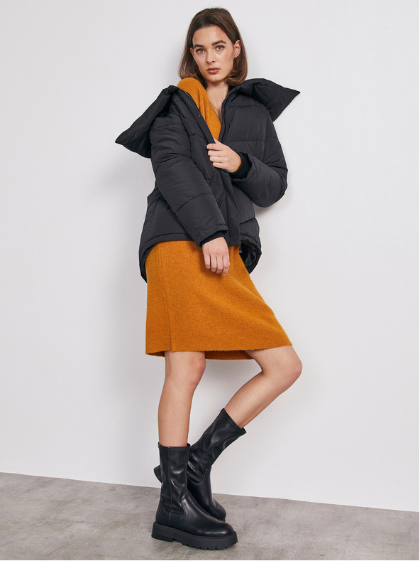 ZOOT.lab Barna pulóver ruha gyapjúval METROOPOLIS by ZOOT.lab Ofilia Barna pulóver ruha METROOPOLIS by ZOOT.lab Ofilia