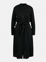 ZOOT.lab Fekete női ing midi ruha METROOPOLIS by ZOOT.lab Sharon