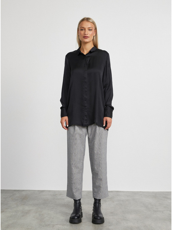 ZOOT.lab Fekete női hosszú ing METROOPOLIS by ZOOT.lab Angela
