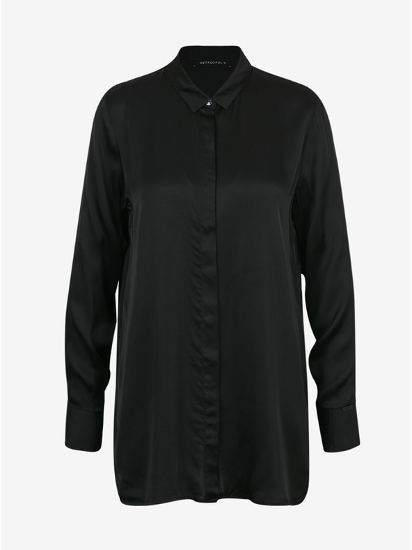 ZOOT.lab Fekete női hosszú ing METROOPOLIS by ZOOT.lab Angela