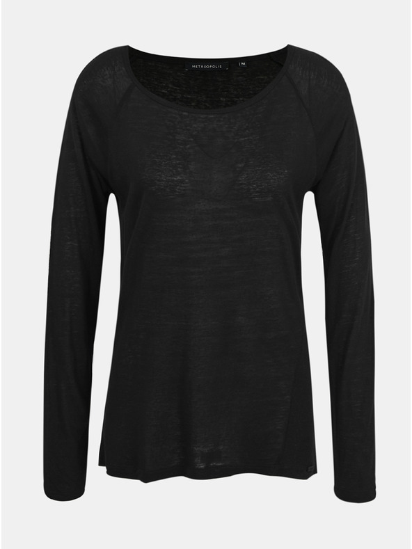 ZOOT.lab Fekete női ing vászon METROOPOLIS by ZOOT.lab Elfie Elfie