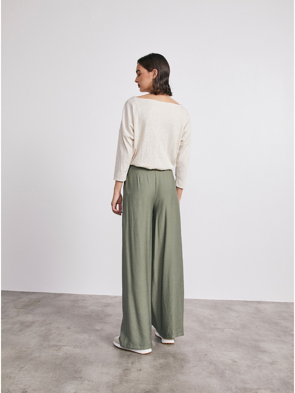 ZOOT.lab Bézs női csíkos ing METROOPOLIS által ZOOT.lab Stella Stella