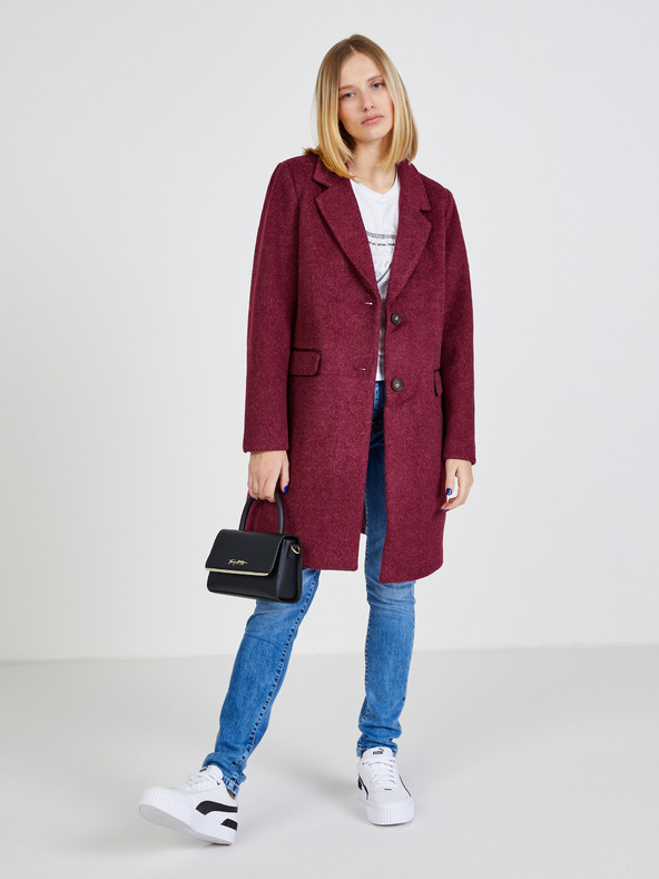 ZOOT.lab Női bordó kabát ZOOT.lab Rayna