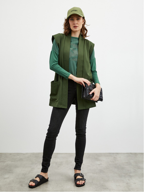 ZOOT.lab Zöld női nyomtatott póló ZOOT.lab Rozy