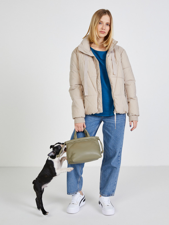 ZOOT.lab Petrol színű női hosszú ujjú basic póló ZOOT.lab Evana