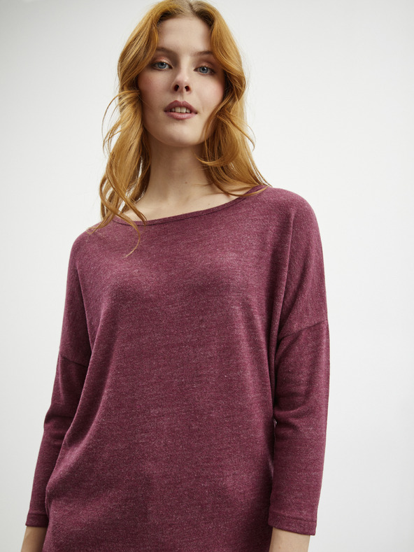 ZOOT.lab ZOOT.lab Aria burgundi női kötött póló