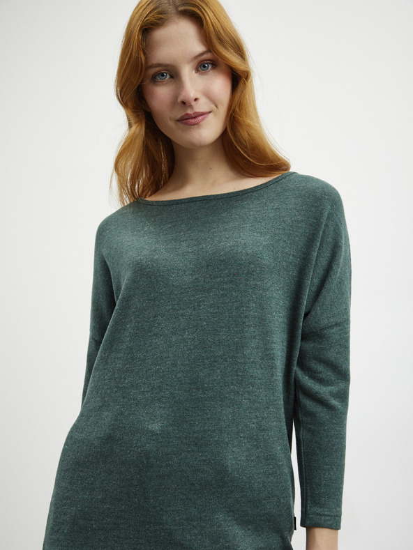 ZOOT.lab Sötétzöld női kötött póló ZOOT.lab Aria