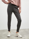 ZOOT.lab ZOOT.lab Calista sötétszürke női cipzáras női leggings, vékony szabású