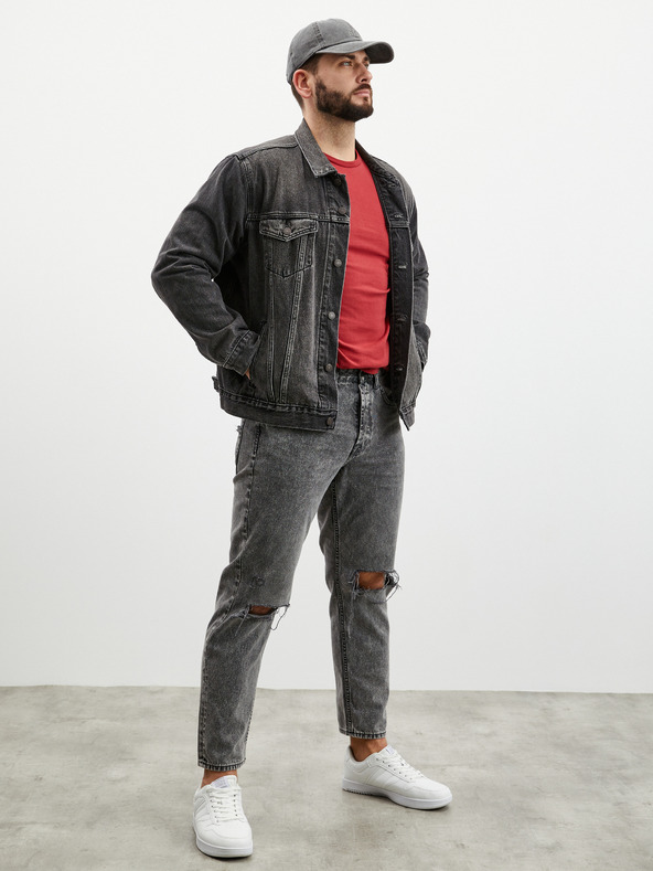 ZOOT.lab Piros férfi hosszú ujjú póló ZOOT.lab