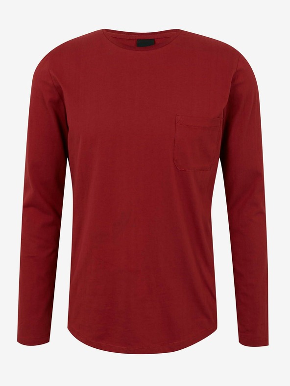 ZOOT.lab Piros férfi hosszú ujjú póló ZOOT.lab
