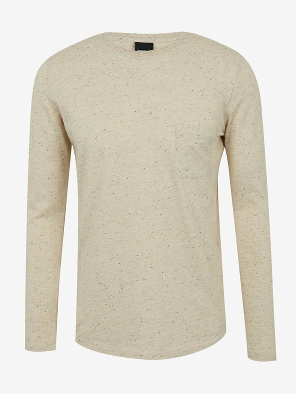 ZOOT.lab Bézs színű hosszú ujjú póló ZOOT.lab