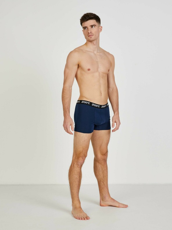 ZOOT.lab Három darabos férfi boxer készlet piros, kék és szürke színben ZOOT.lab