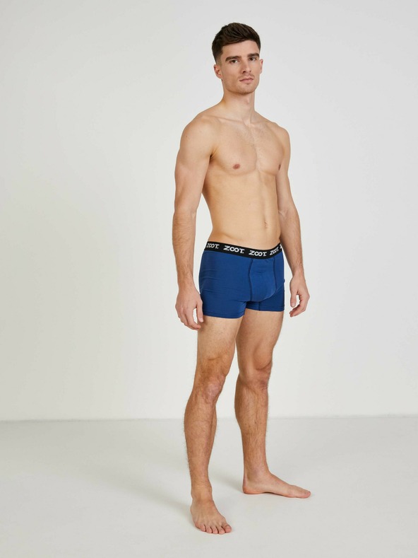 ZOOT.lab Három darabos férfi boxeralsó szürke, kék és piros színben ZOOT.lab