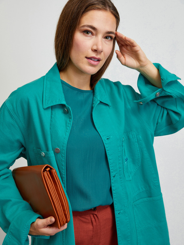 ZOOT.lab Kék alap póló ZOOT.lab Priscilla kék alap póló ZOOT.lab Priscilla