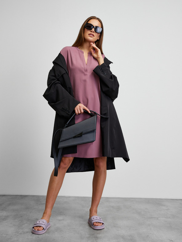 ZOOT.lab Régi rózsaszín alap ruha ZOOT.lab Tully