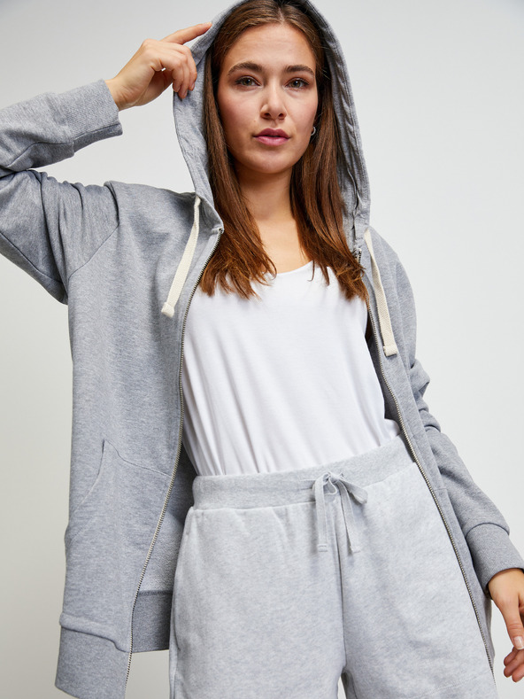 ZOOT.lab Világosszürke női csíkos melegítőnadrág METROOPOLIS by ZOOT.lab Gusta