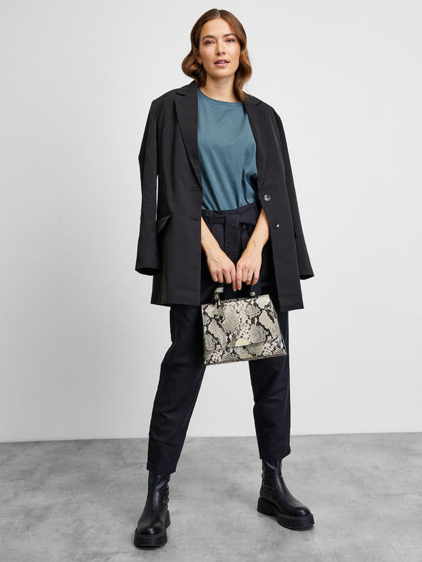 ZOOT.lab Sötétzöld alap rövid ujjú póló METROOPOLIS by ZOOT.lab Leora