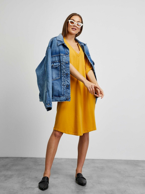 ZOOT.lab Mustár női laza melegítő ruha METROOPOLIS by ZOOT.lab Vanity Mustár női laza melegítő ruha ZOOT.lab