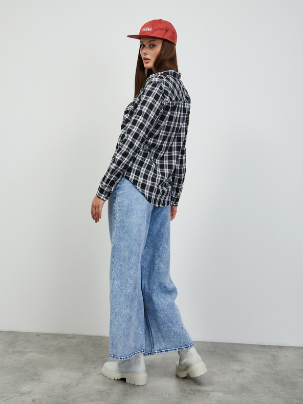 ZOOT.lab Fehér-fekete női kockás ing ZOOT.lab Doris Doris