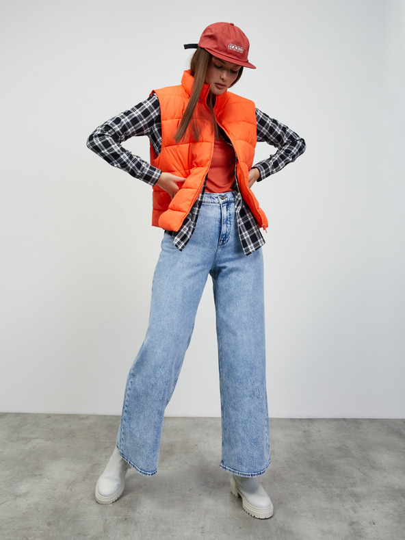 ZOOT.lab Fehér-fekete női kockás ing ZOOT.lab Doris Doris