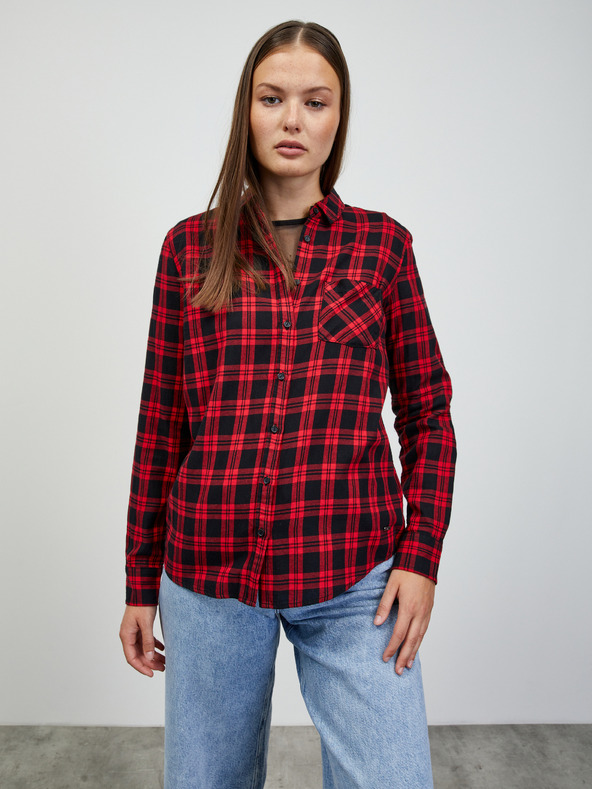 ZOOT.lab Piros női kockás ing ZOOT.labor Doris