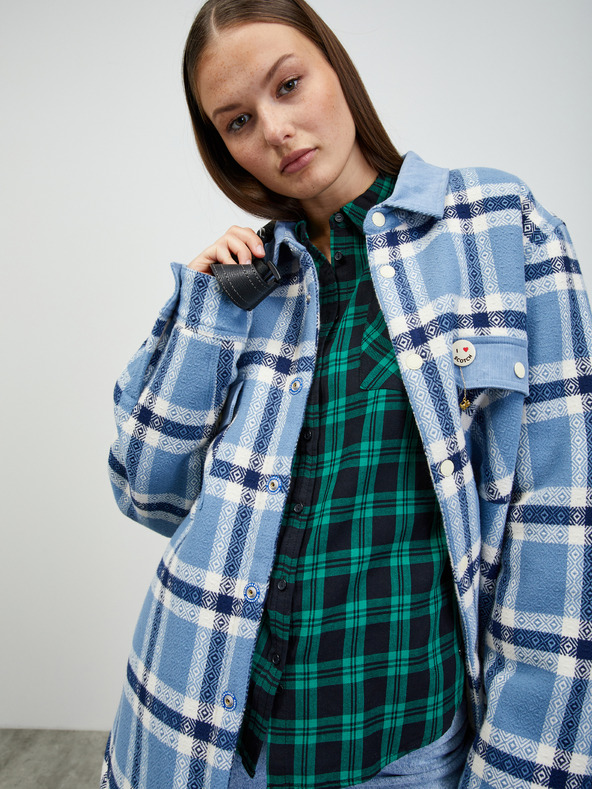 ZOOT.lab Zöld női kockás ing ZOOT.labor Doris