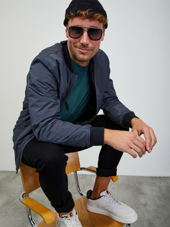 ZOOT.lab Sötétszürke férfi bomber ZOOT.lab Wesley