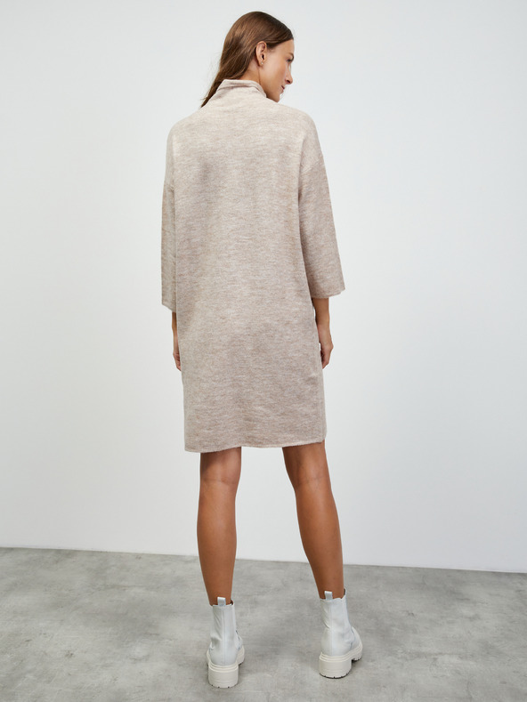 ZOOT.lab Bézs ZOOT.lab Harley pulóver ruha