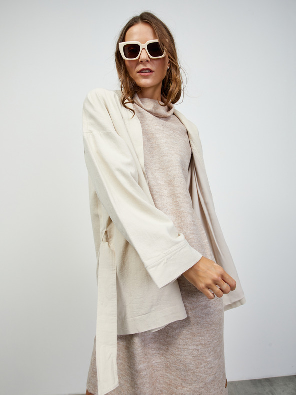 ZOOT.lab Bézs ZOOT.lab Harley pulóver ruha