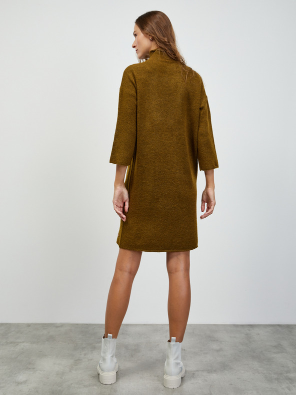 ZOOT.lab Khaki színű ZOOT.lab Harley pulóverruha