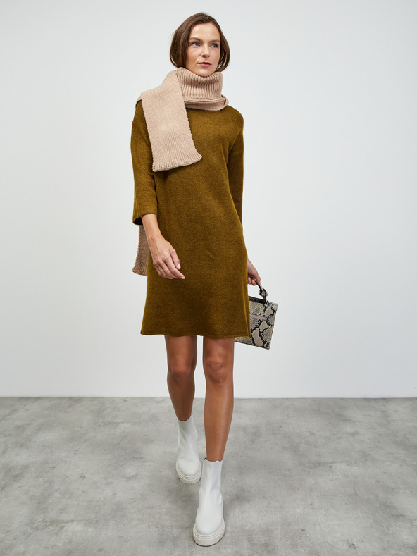 ZOOT.lab Khaki színű ZOOT.lab Harley pulóverruha