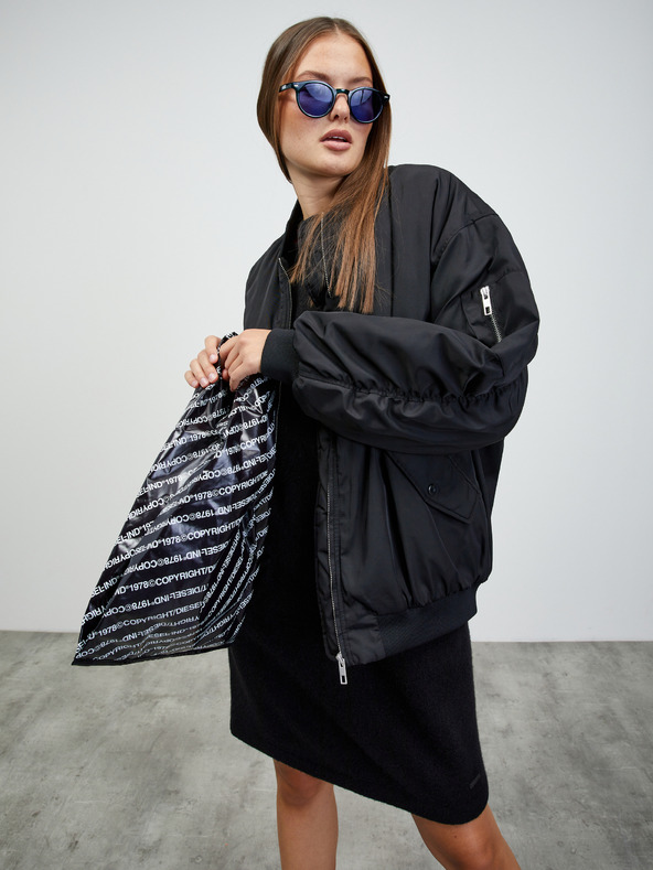 ZOOT.lab Fekete gyapjú pulóver ruha ZOOT.lab Dania