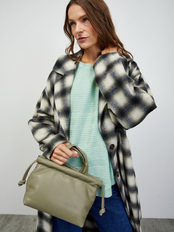 ZOOT.lab Női menta bordázott kardigán ZOOT.lab Heddie