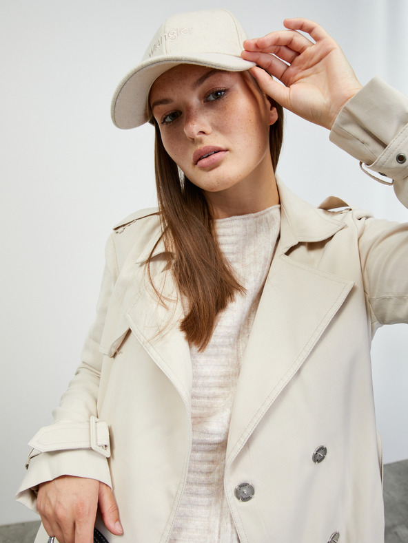 ZOOT.lab Bézs női bordázott pulóver ZOOT.lab Natacha