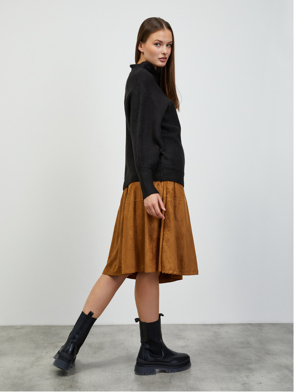 ZOOT.lab Fekete női túlméretezett pulóver ZOOT.lab Glynne