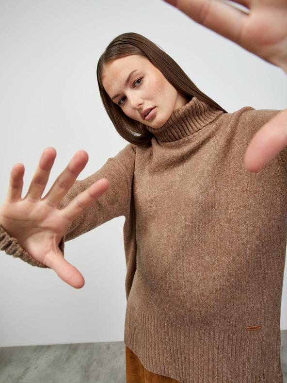 ZOOT.lab Barna női oversize garbó ZOOT.lab Nairobi Nairobi