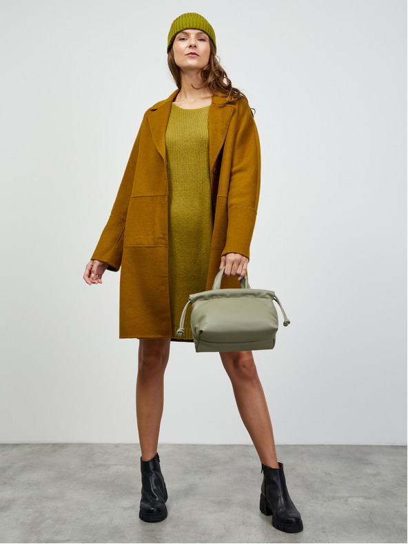 ZOOT.lab Barna női gyapjú kabát ZOOT.lab Evelyn