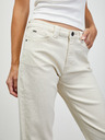 ZOOT.lab Krémszínű női egyenes szabású farmer ZOOT.lab Quinn