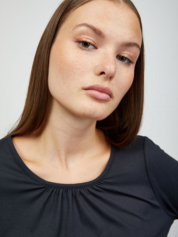 ZOOT.lab Fekete női alap hosszú ujjú ing ZOOT.lab Luna