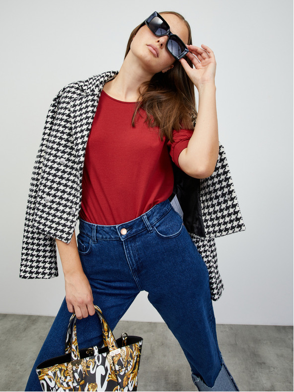 ZOOT.lab Piros női alap póló ZOOT.lab Shia piros női alap póló