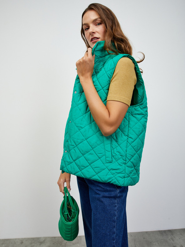 ZOOT.lab Mustár női basic póló ZOOT.lab Bobbi