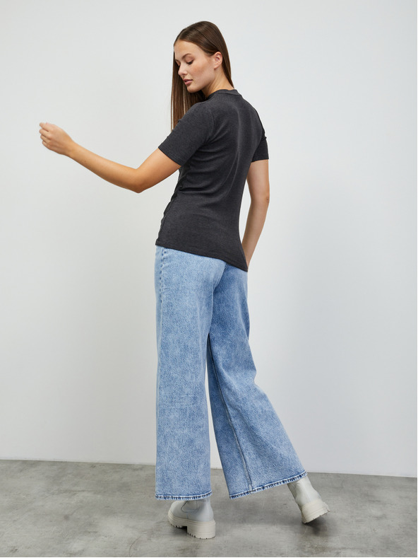 ZOOT.lab Sötétszürke női brindle alap póló ZOOT.lab Bobbi