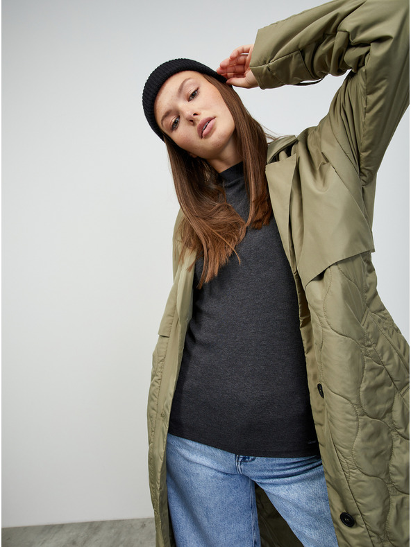 ZOOT.lab Sötétszürke női brindle alap póló ZOOT.lab Bobbi