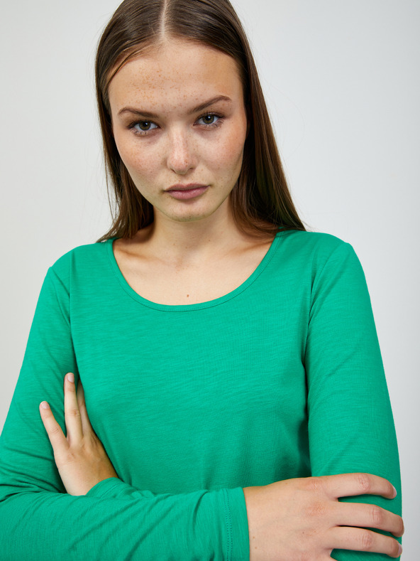 ZOOT.lab Zöld női alap hosszú ujjú póló ZOOT.lab Molly