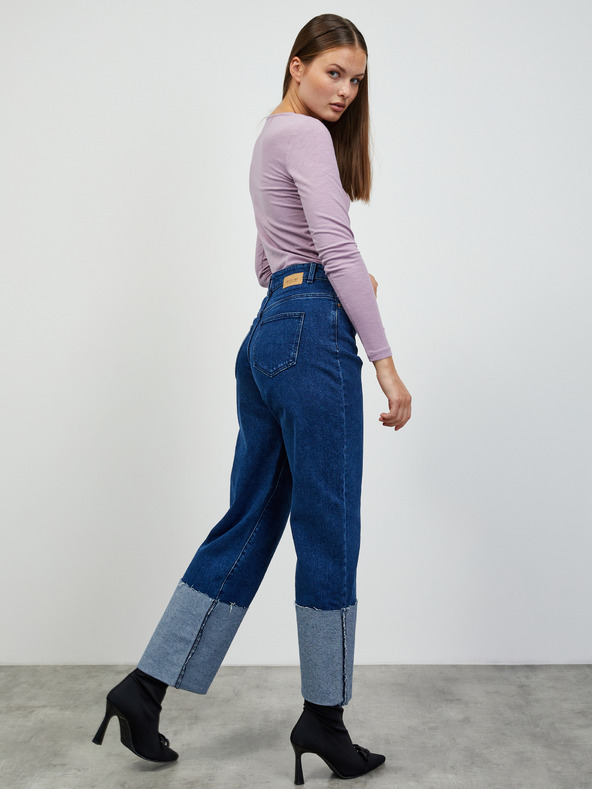 ZOOT.lab Világos lila női hosszú ujjú basic póló ZOOT.lab Molly